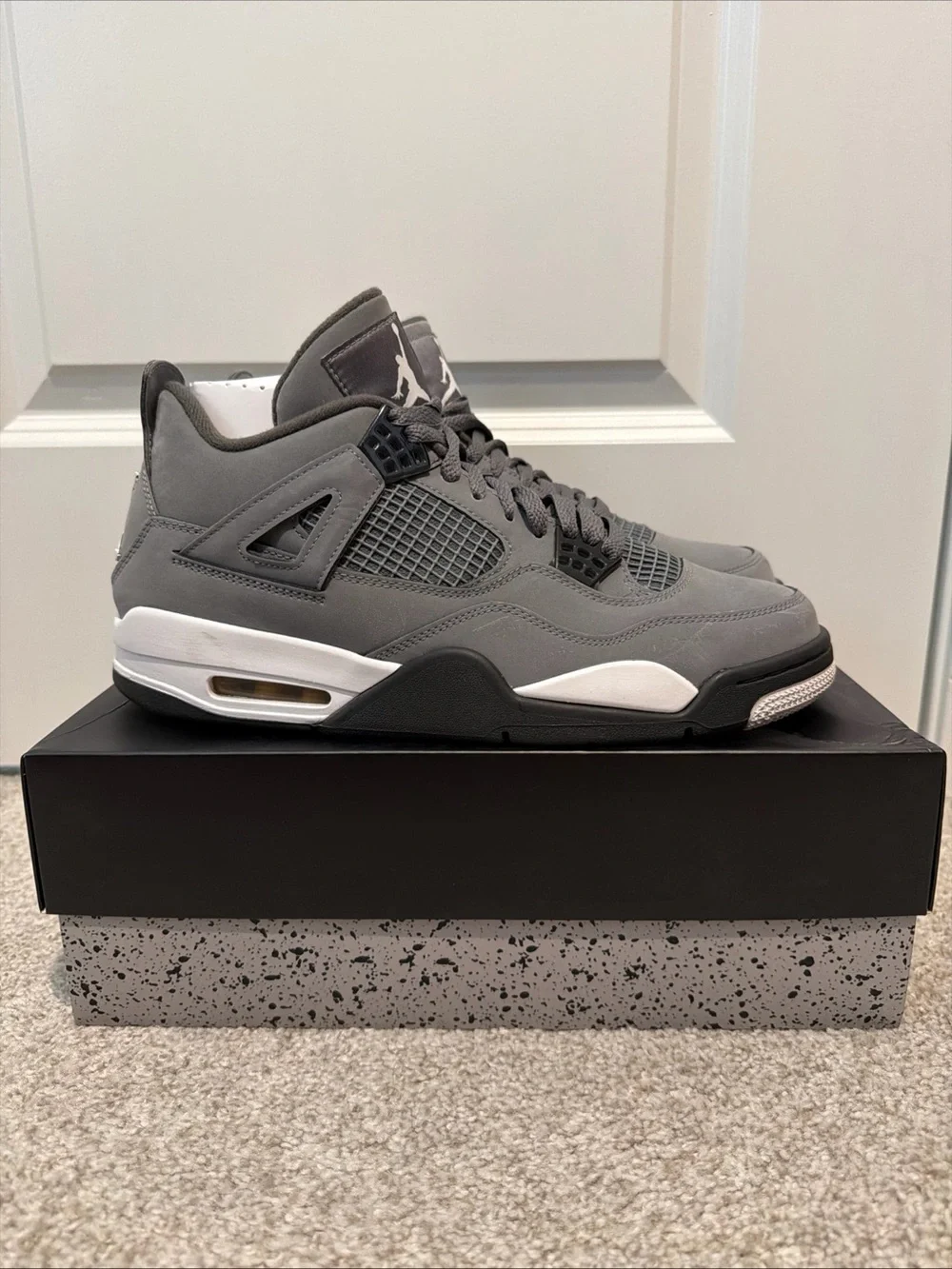 Jordan Men’s Retro 4 Cool Grey Size 10.5